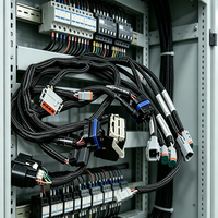 Conjunto de Cables de Grado Automotriz para Controladores de Vehículos, Conductores de Cobre Estañado Trenzado, Aislamiento XLPE/PVC, 600V DC/AC, Resistente al Aceite