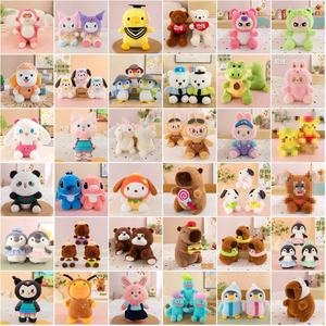 ตุ๊กตาหุ่นยนต์ขนาด 8 นิ้ว 20-25 ซม. ขายส่งราคาถูก ตุ๊กตาสัตว์นุ่มนิ่ม หมอนตุ๊กตา ของขวัญส่งเสริมการขายสำหรับเครื่องเครน - Product Image 2
