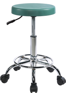 Laboratorio PU sgabello sedie ESD con bracciolo senza schienale - Product Image 4