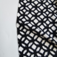 Tissu en polyester et élasthanne imprimé en crêpe mousse pour robe, prix abordable, collection 2026