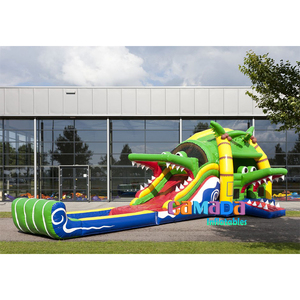 Jungle Crocodile Theme Inflatable Bounce/inflatable <b>Trampoline</b> Rental Inflatable <b>Jumping</b> Bouncer Castle for Party Rental - Product Image 1