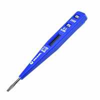 Testeur de tension numérique sans contact WEIDA W64262 professionnel 12-250V AC/DC avec affichage LED 3x130mm