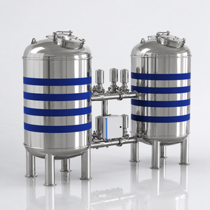 Tanque de Presión de Acero al Carbono con Filtro Mecánico de Arena de Cuarzo y Retrolavado Automático para Recolección de <span class=keywords><strong>Agua</strong></span> de <span class=keywords><strong>Lluvia</strong></span> - Product Image 5