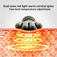 Masseur portable pour le cou et les épaules, appareil de massage électrique par pétrissage, utilisation à domicile ou au bureau, masseur corporel multifonction