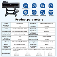 Printer UV DTF SIHEDA A1 Ukuran 60cm, Printer Stiker Transfer Inkjet UV untuk Produk Kayu, Keramik, Kulit, dan Plastik