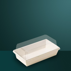 Boîtes Rigides Oblongues en Carton Recyclable à Couvercle Élevé Portables pour la Cuisson <span class=keywords><strong>de</strong></span> <span class=keywords><strong>Viande</strong></span>, Pâtisseries, Gâteaux Xiao Bei, Sushi, Sandwichs - Product Image 3