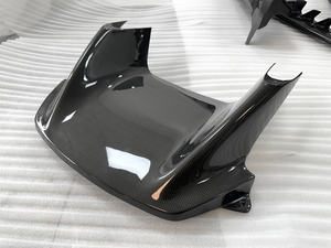 Kits de carrocería de fibra de carbono seca estilo OEM, alerón de parachoques delantero, montaje de entrada de aire para <span class=keywords><strong>Ferrari</strong></span> SF90 - Product Image 3