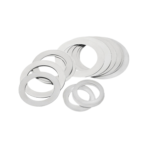 Rondelles plates ultra-minces en acier inoxydable 304, 0,1 mm, 0,2 mm, 0,3 mm, 0,5 mm, <span class=keywords><strong>cale</strong></span>-métal rondes <span class=keywords><strong>de</strong></span> précision pour ajustement <span class=keywords><strong>de</strong></span> la clearance - Product Image 3