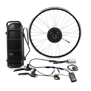 Greenpedel 36v 500w Cassette Geared Hub Motor Wheel 28 Inch Waterproof Electric cycle Conversion Kit