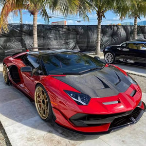 Capó de fibra de carbono para <span class=keywords><strong>Aventador</strong></span> <span class=keywords><strong>Roadster</strong></span> LP700 720 Cabriolet Coupé, cambio a estilo <span class=keywords><strong>SVJ</strong></span>. - Product Image 3