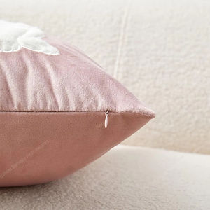 ปลอกหมอนอีสเตอร์ขนาด18X18นิ้วงานปักลายกระต่ายกำมะหยี่เนื้อนุ่มดีไซน์ใหม่ - Product Image 3