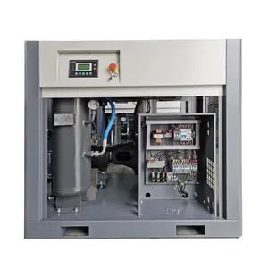 Compresores de aire de tornillo rotativo de 30kw eléctricos industriales de alimentación de CA de alto rendimiento