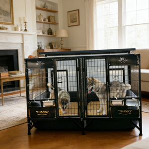 Enclos extérieur moderne pliable pour plusieurs chats - Capacité 3-4 chats pour les gestionnaires de colonies - Convient aux salons - Product Image 5