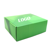 Dossiers pliants en carton ondulé personnalisés avec logo gratuit, gaufrage des deux côtés, laminage mat, matériaux recyclés, expédition postale