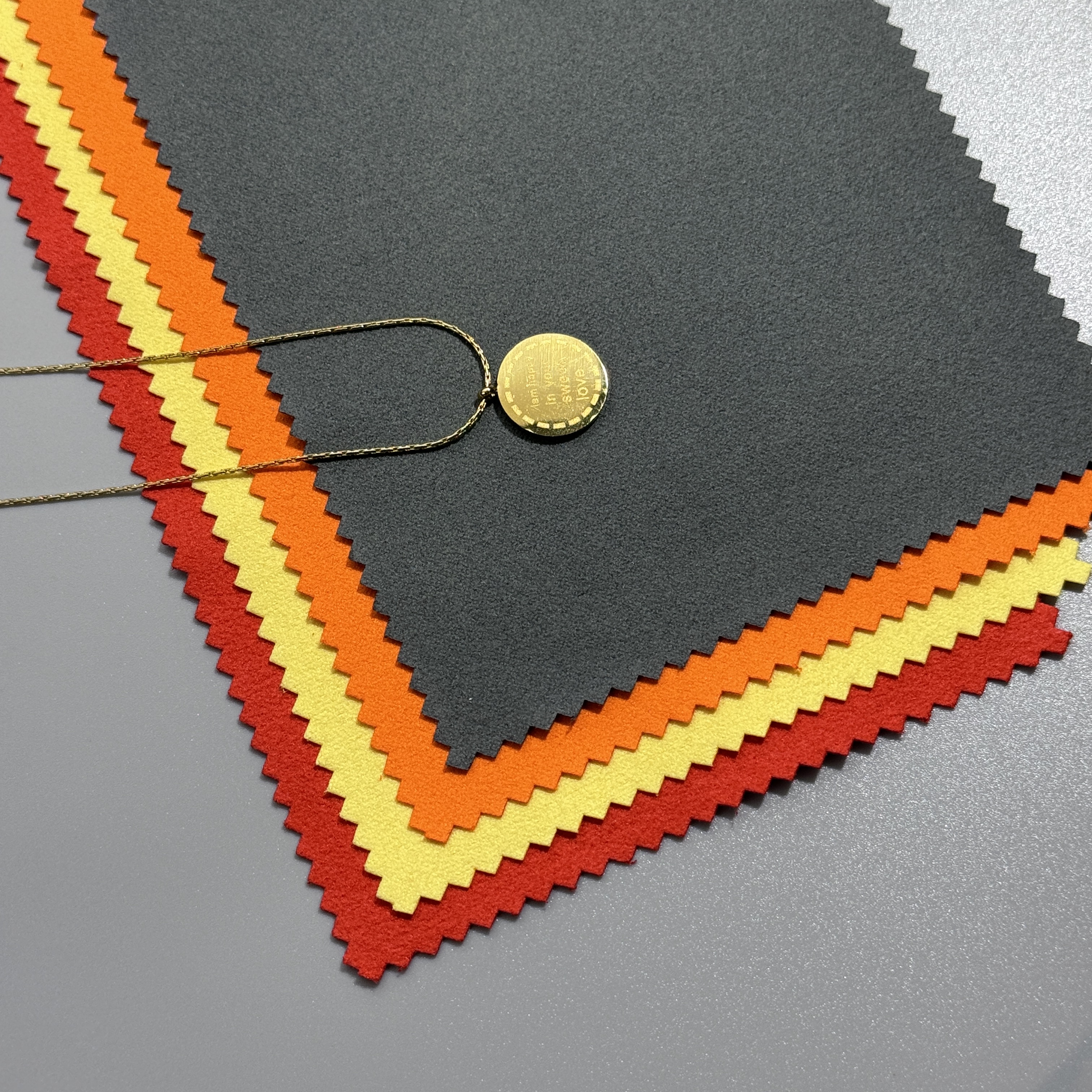 microfiber suede fabric for jewelry display