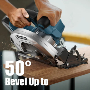 <span class=keywords><strong>Scie</strong></span> circulaire électrique sans balais <span class=keywords><strong>Makita</strong></span> 7 pouces avec poignée, kit d'outils de coupe <span class=keywords><strong>multifonction</strong></span> avec système de dépoussiérage - Product Image 5