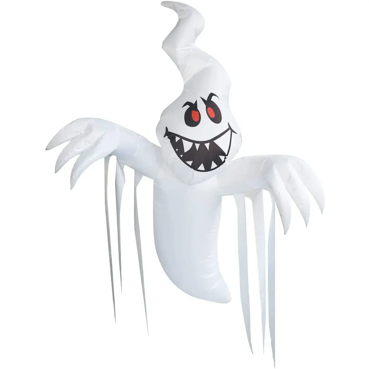 Built-in Colorful Flashing LED Light Yard Decoration for Holiday/Party/Yard/Garden 3.6 Feet High Halloween Inflatable Ghost