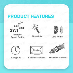 Macchina per impianto chirurgico a fibra ottica con motore per impianto dentale con pompa ad acqua integrata - Product Image 3