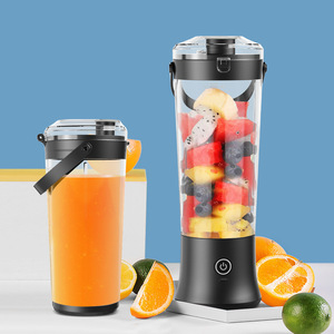Vaso Exprimidor Portátil de 601 ml/800 ml, Licuadora Eléctrica Recargable por USB con Cinco Cuchillas para Preparar Smoothies de Frutas - Product Image 2
