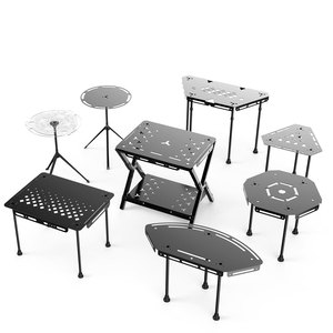 Mesa Plegable para Exteriores Yuantoose, Mesa Redonda Portátil de Aleación de Aluminio para Camping YZ-01 - Product Image 2
