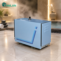 Generator Uap Sauna Stainless Steel Biru 4.5KW 6KW 9KW Harga Pabrik Fanlan