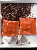 Teh Hitam Campuran Jujube Mawar Kering Alami, Sachet Teh Kemasan Individual untuk Seduh Panas, Minuman Sehari-hari & Hadiah, Kantong Teh Merah Mawar