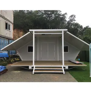 Casa de contêiner modular XH portátil de 40 pés, casa de contêiner expansível de 20 pés