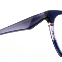Lunettes optiques en acétate œil de chat anti-lumière bleue, expédition rapide OEM, faible MOQ, lunettes pour femmes