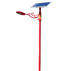 Farolas Solares LED de 6 Metros y 60W, Resistentes al Agua, para Iluminación Exterior de Paisajes - Product Image 2