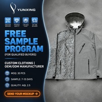 Chaqueta Cortavientos Impermeable Personalizada con Reacción al Agua para Hombre, Chaqueta con Capucha para Senderismo al Aire Libre, Fabricante de Ropa Técnica