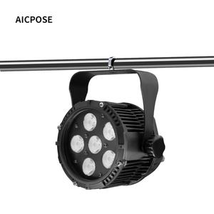 Mini Proyector LED Profesional para Exteriores de 6x12w, DMX 512, Activación por Sonido, Luces LED para Escenario - Product Image 1