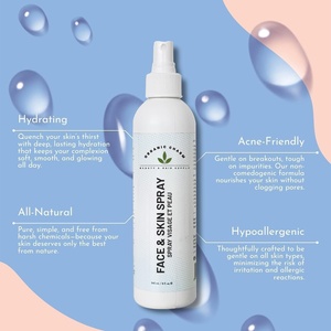 Semprotan HOCL asam hipoklorit 8 oz untuk jerawat eksim kering kulit kepala Post prosedur pemulihan bulu mata Pembersih Toner Wajah - Product Image 3