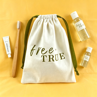 Sachets réutilisables en coton et lin avec cordon de serrage, sacs portables, pendentifs suspendus pour rangement de placard et chambre, articles de toilette et soins de la peau, personnalisables