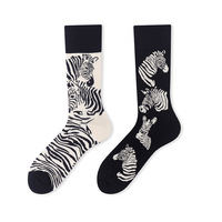 Calzini Unisex Trendy Stile Instagram 2026, Casual in Cotone Pettinato, Antiscivolo, Versatili per Tutte le Stagioni, per Coppie
