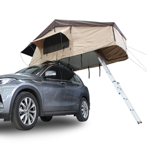 La mejor venta impermeable Esay plegable techo superior tienda coche Camping techo montado tienda para ventas 2017 - Product Image 1