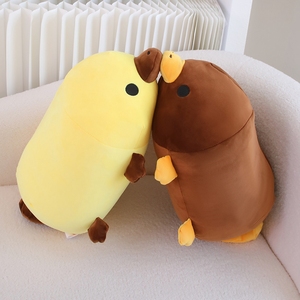 Almohada <span class=keywords><strong>de</strong></span> Peluche Personalizada <span class=keywords><strong>de</strong></span> Pato y Ornitorrinco, Muñeco <span class=keywords><strong>de</strong></span> Peluche Súper Suave para Decoración del Hogar, Juguetes <span class=keywords><strong>de</strong></span> Peluche Rellenos <span class=keywords><strong>de</strong></span> Algodón PP, Alivio del Estrés, Compañero <span class=keywords><strong>de</strong></span> Viaje - Product Image 3