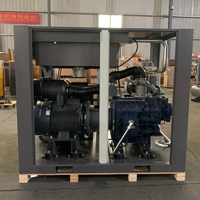 Compresseur d'air à vis industriel de haute qualité 55kw compresseur à vis à économie d'énergie compresseur d'extrémité d'air à Double/deux étages