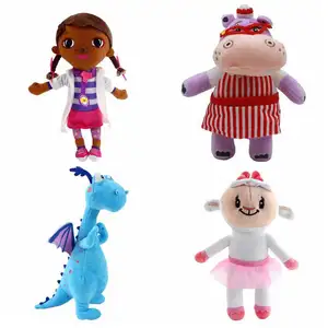 Customized Hot Cartoon Character Plush Toys Doc Mcstuffins Mascot Stuffed Animal Doll Plush Toys Promotional Stuffed Toy