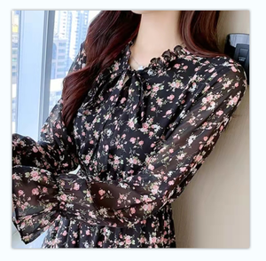 Tùy Chỉnh In Kỹ Thuật Số 75D 100D Voan Vải Nhỏ Hoa May Váy Vải Cho Quần Áo - Product Image 2