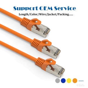 <span class=keywords><strong>Cat</strong></span> 8 cáp Ethernet 26AWG 40Gbps 2000MHz siêu tốc độ cat8 Lan Mạng Cáp SFTP vá dây tương thích cho chơi game <span class=keywords><strong>PC</strong></span> ps5/4/3 - Product Image 3