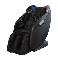 Nouveau fauteuil de massage 3D à ondes soniques IA, corps entier, zéro gravité, avec balayage corporel, airbags, chauffage, haut-parleur Bluetooth, pour la maison et le salon