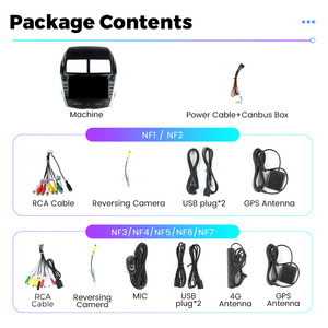 Navifly Nf Mới Nhất <span class=keywords><strong>Android</strong></span> 8 Core Qled Màn Hình Xe Máy Nghe Nhạc DVD Cho Mitsubishi Asx 2010-2016 Với Xe Chơi <span class=keywords><strong>Android</strong></span> Tự Động - Product Image 6