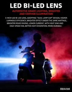 Conjunto de Faro Delantero LED de 3 Pulgadas para Motocicleta, Lente de Proyector con DRL, Reemplazo Plug and Play para <span class=keywords><strong>Suzuki</strong></span> GSX250R - Product Image 5