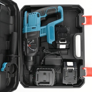 Batterie Lithium-ion rechargeable OEM 18V, 22mm, kit de marteau rotatif électrique multifonction à poignée en D SDS <span class=keywords><strong>Plus</strong></span> avec étui - Product Image 4