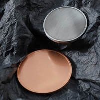 Pièces en acier inoxydable vierge de taille personnalisée 30mm 40mm gravure Laser pièces souvenirs vierges