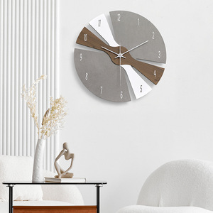 Nordic Luxury <b>Wall</b> <b>Clock</b> Round Analog Quartz <b>Silent</b> Battery Powered Living Room Home Decor Artistic Elegant <b>Clock</b> - Product Image 4