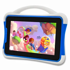 Tablette Pc de 7 pouces pour enfants, avec processeur Quad Core, 16 go de Wifi, avec Android, avec emplacement pour carte Sim, Oem/odm