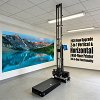 Impresora UV de Inyección de Tinta DX5/DX7/1600/3200 de Calidad Fotográfica, Venta Directa de China, Máquina de Montaje en Pared, Apta para Diferentes Tipos de Superficies