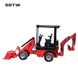 WZ15-10 Pequena Retro excav adora Diesel 8 Tonnen mit Teleskop ausleger, Slide Boom <span class=keywords><strong>Mini</strong></span> Bagger lader - Product Image 2