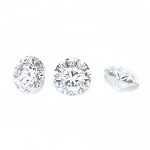 Hot selling explosive moissanite main stone one hundred version of the cut process 50 points 1-3 carats round